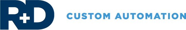 R+D Custom Automation logo